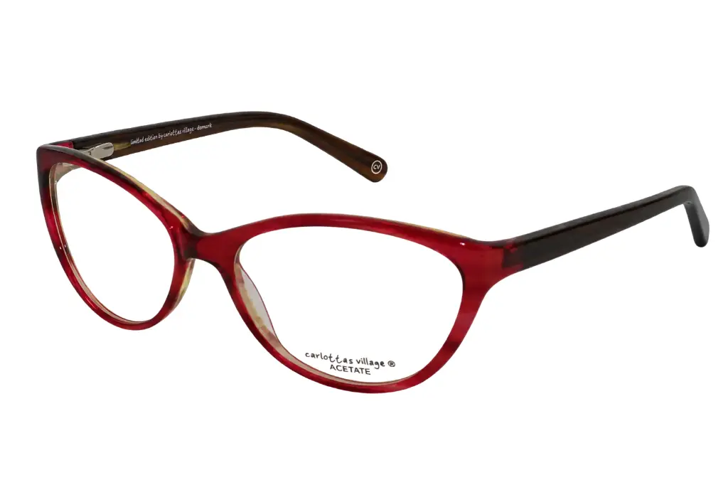 LE 55-18 Burgundy/Crystal Brown