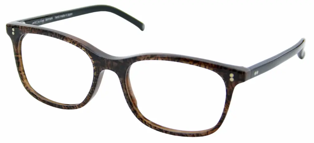 CV 53-21 Brown horn w. print