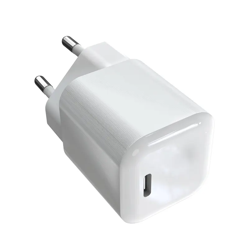 240 Volts GaN Mini Lader PD 30 Watt med usb C udtag