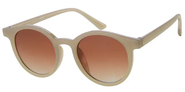 Solbrille Leopard model med brune graduerede glas