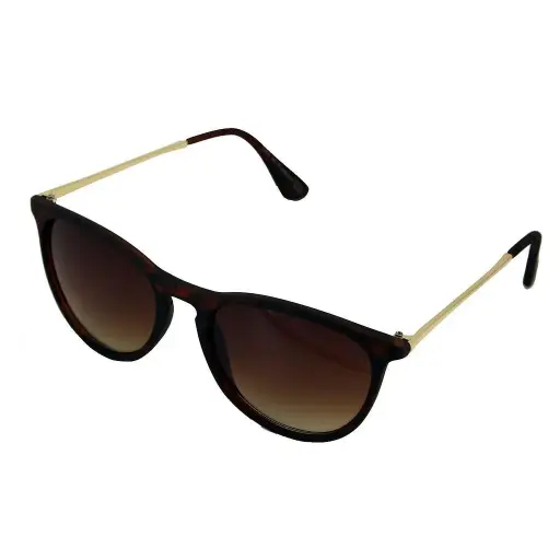 [404200-6270] Solbrille mat leopard med graduerede brune glas
