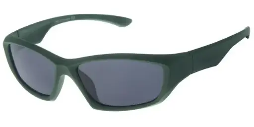 [505241-22013] [505241-22013] Børne Solbrille Grøn Sport med Sorte glas