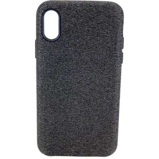 [813005] IPHONE 10-10S bagcover mørk grå