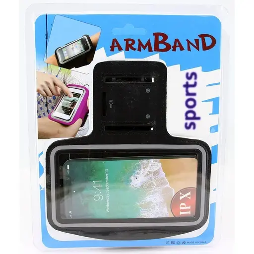 [813014] IPHONE 10 - 10S Sports armbånd