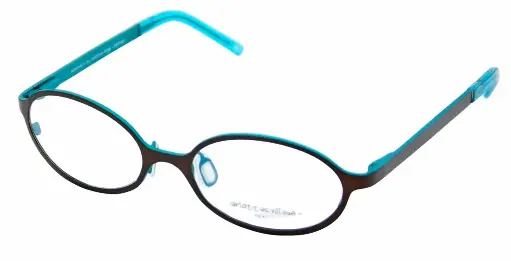 [HM0011_C5] Heavy Metal 47-17 Dark brown/Turquoise