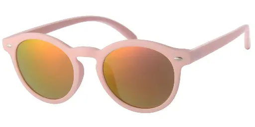[505323-24044] Solbrille pink med spejl glas