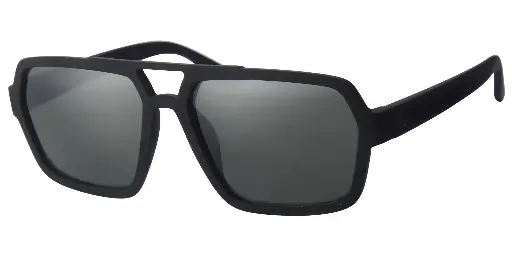 [404535-20270] Solbrille mat sort Carrera model med grønne glas 
