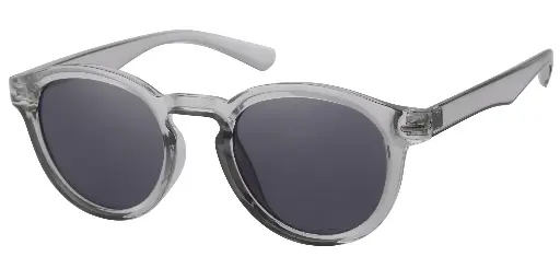 [404569-40512] Solbrille transparent model med sorte glas